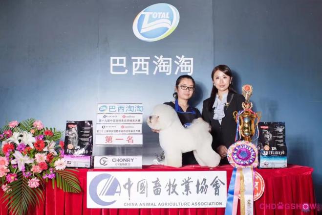 中国畜牧业协会宠物美容大赛颁奖合影
